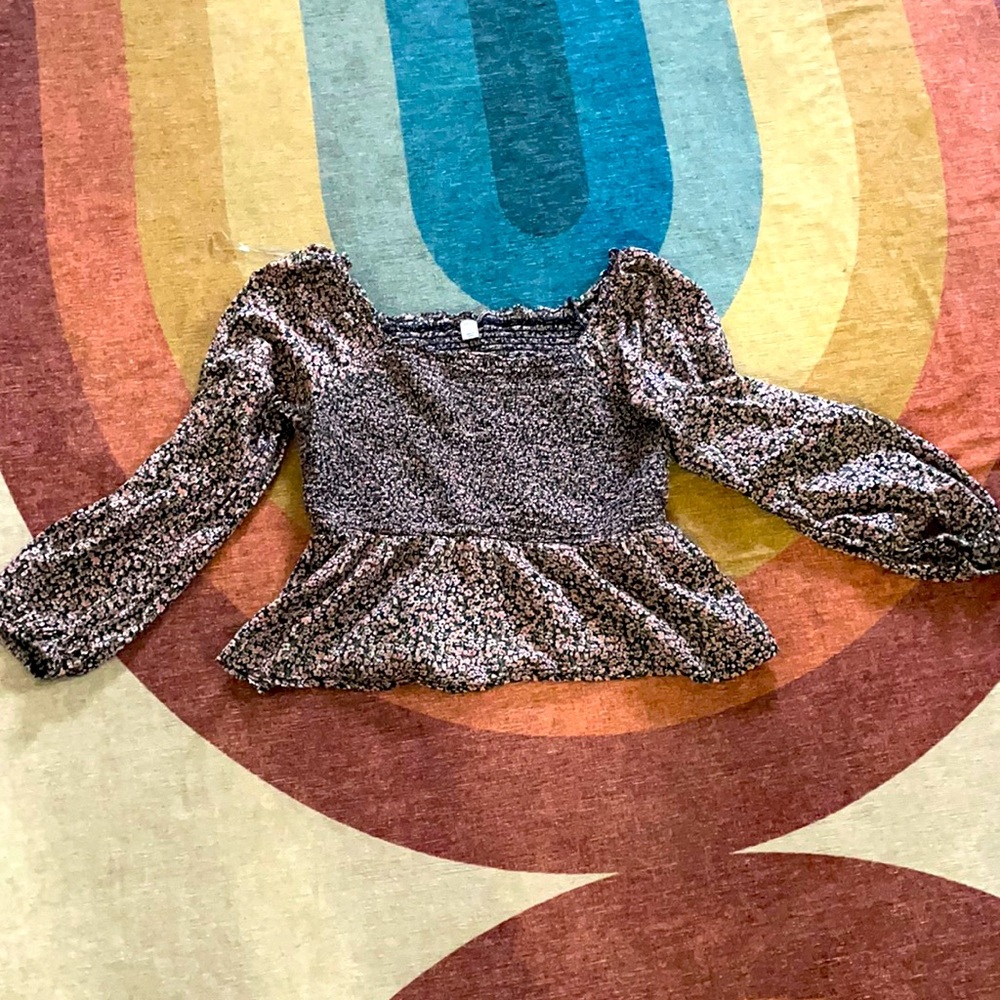 Old Navy Smocked Off the Shoulder Top
